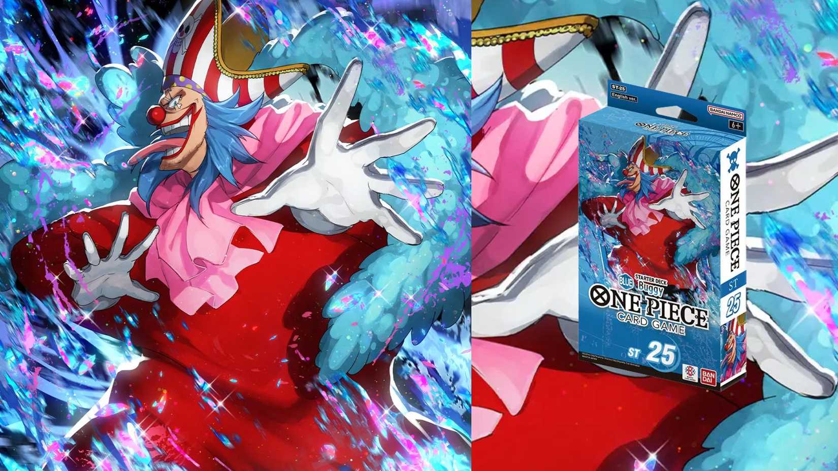 one piece tcg blue starter deck One Piece Starter Deck 25: BLUE Buggy Common Buggy ST25-004