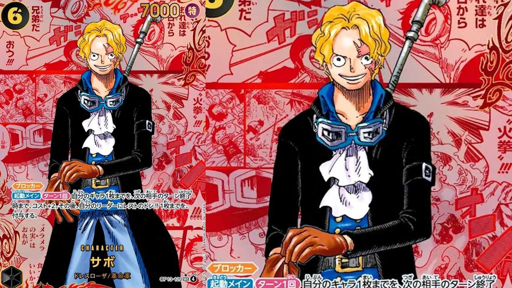  Sabo (120) (Red Super Alternate Art) - Carrying On His Will (OP13) One Piece TCG