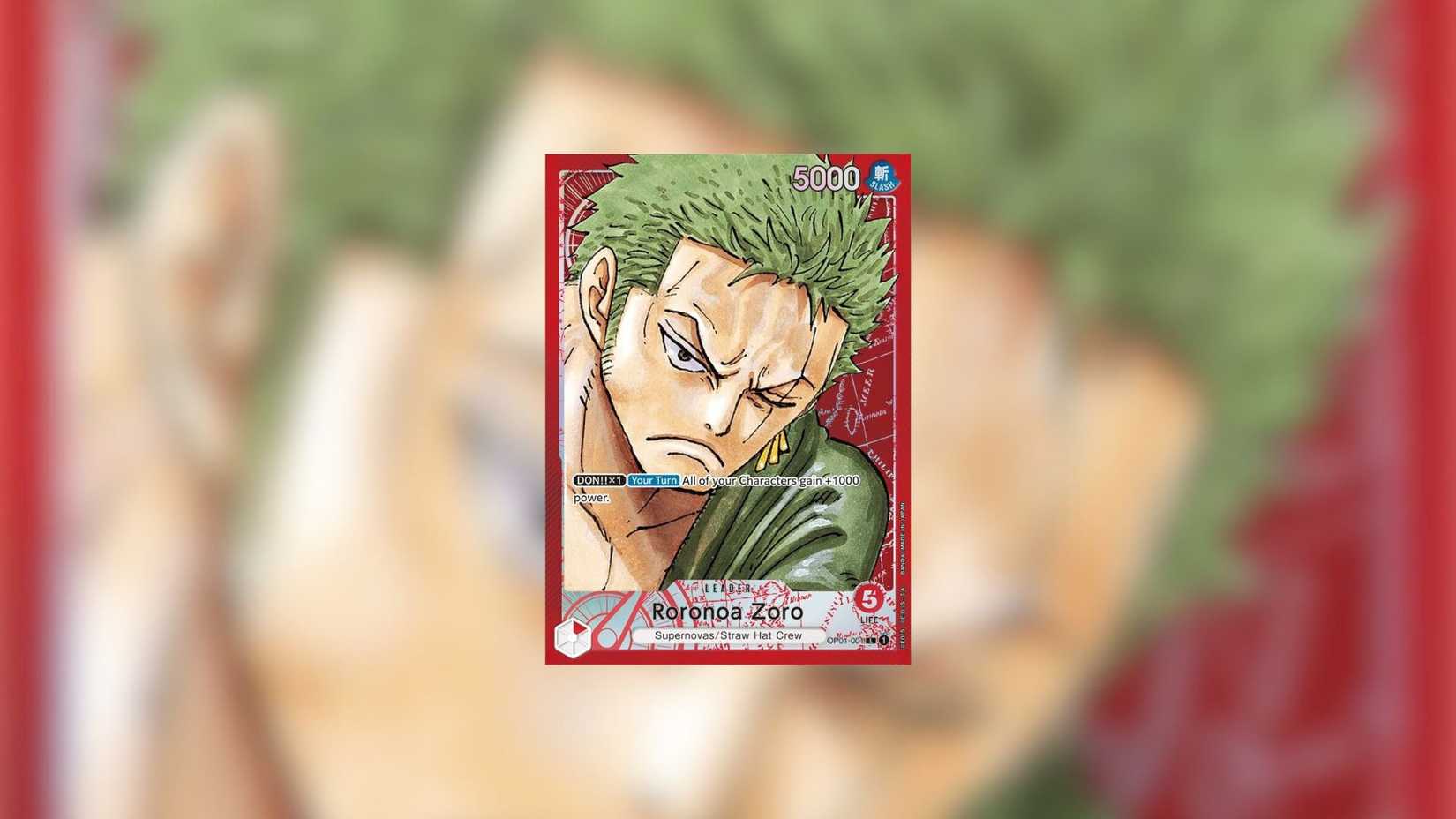 best zoro deck one piece tcg Bandai and Sanji Starter : Toys & Games cementing its place as a must 10 Best Leader Cards In