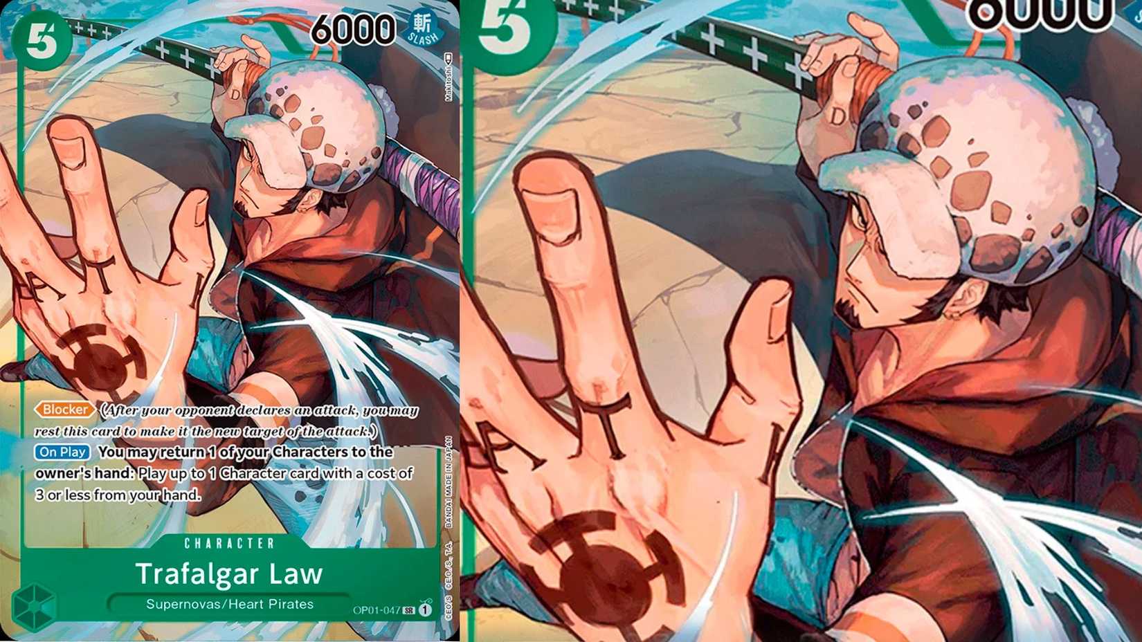 Trafalgar Law (047) (Parallel) - Romance Dawn (OP01) One Piece TCG