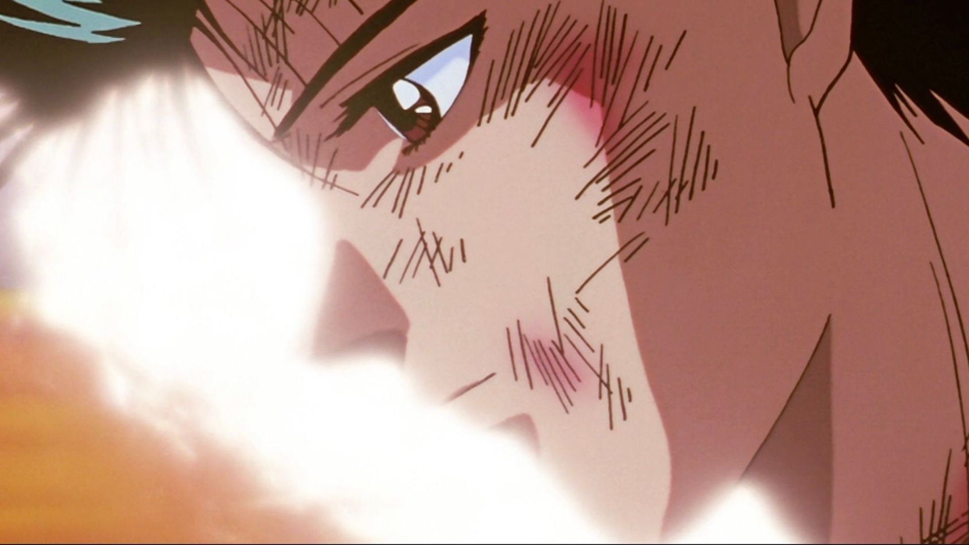 Yu Yu Hakusho Yusuke reflète et canalise l'énergie.