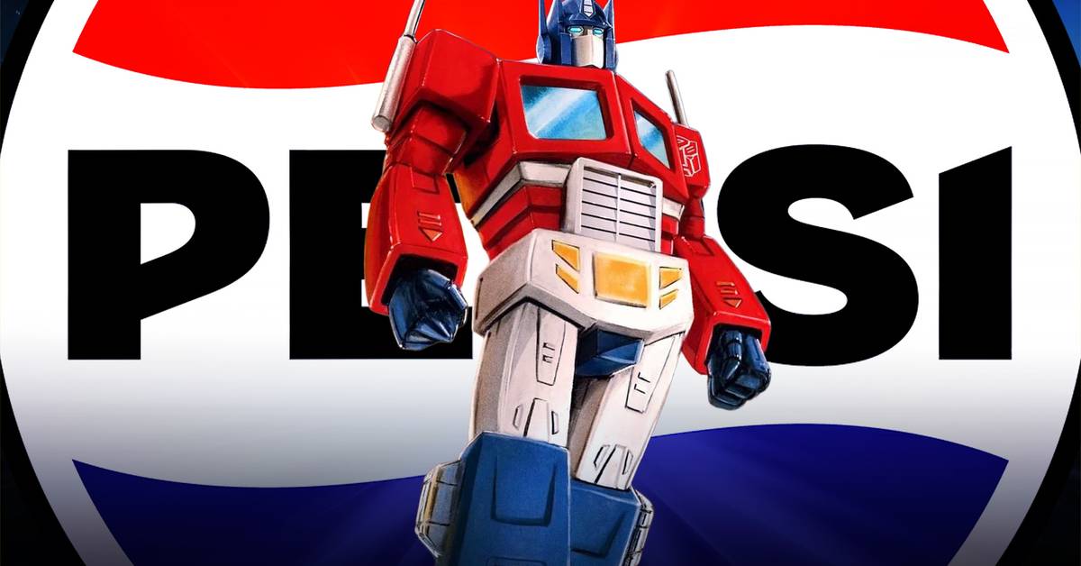 Transformers' Rarest Optimus Prime Pepsi Releases Is Back After 40 Years