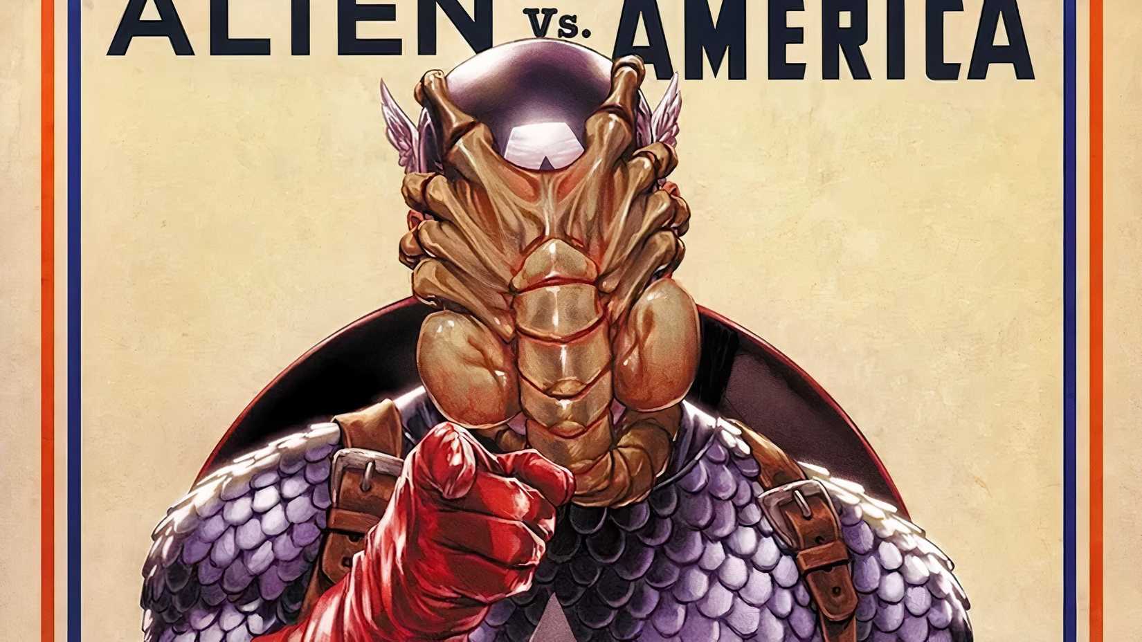 Marvel Announces 'Alien vs. Captain America' Comic Series