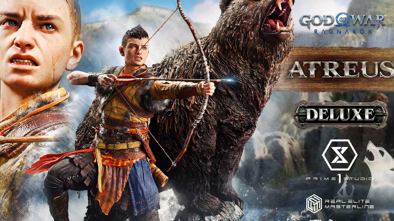 God of War Ragnarök Atreus 1/3 Scale Statue Available for Pre-Order, Ships 2028