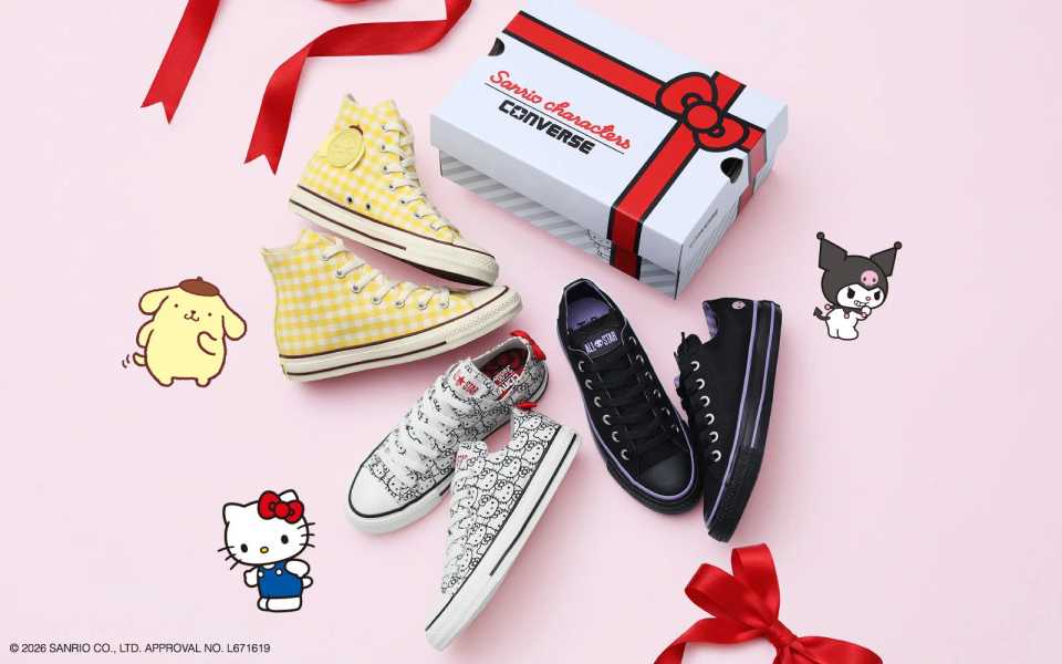 Sanrio Releases First Look at New Converse Sneaker Designs for Hello ...