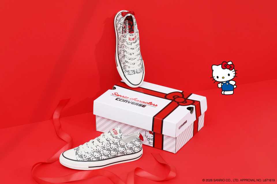 Sanrio Releases First Look at New Converse Sneaker Designs for Hello ...