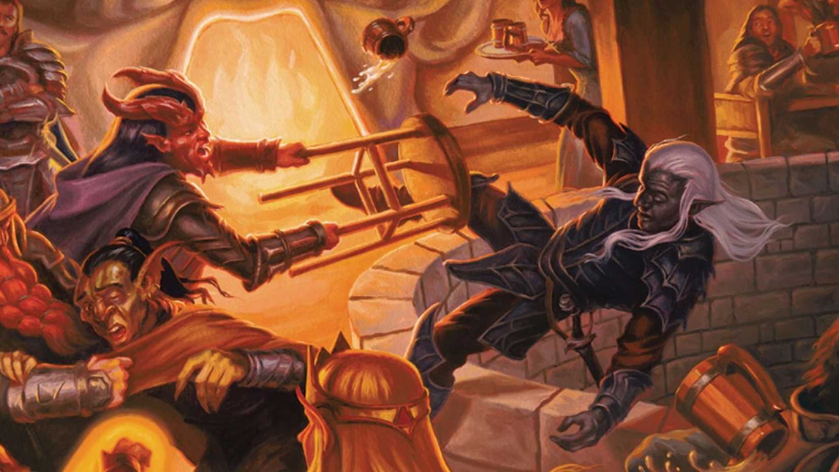 Dungeons & Dragons Bar room brawl cover