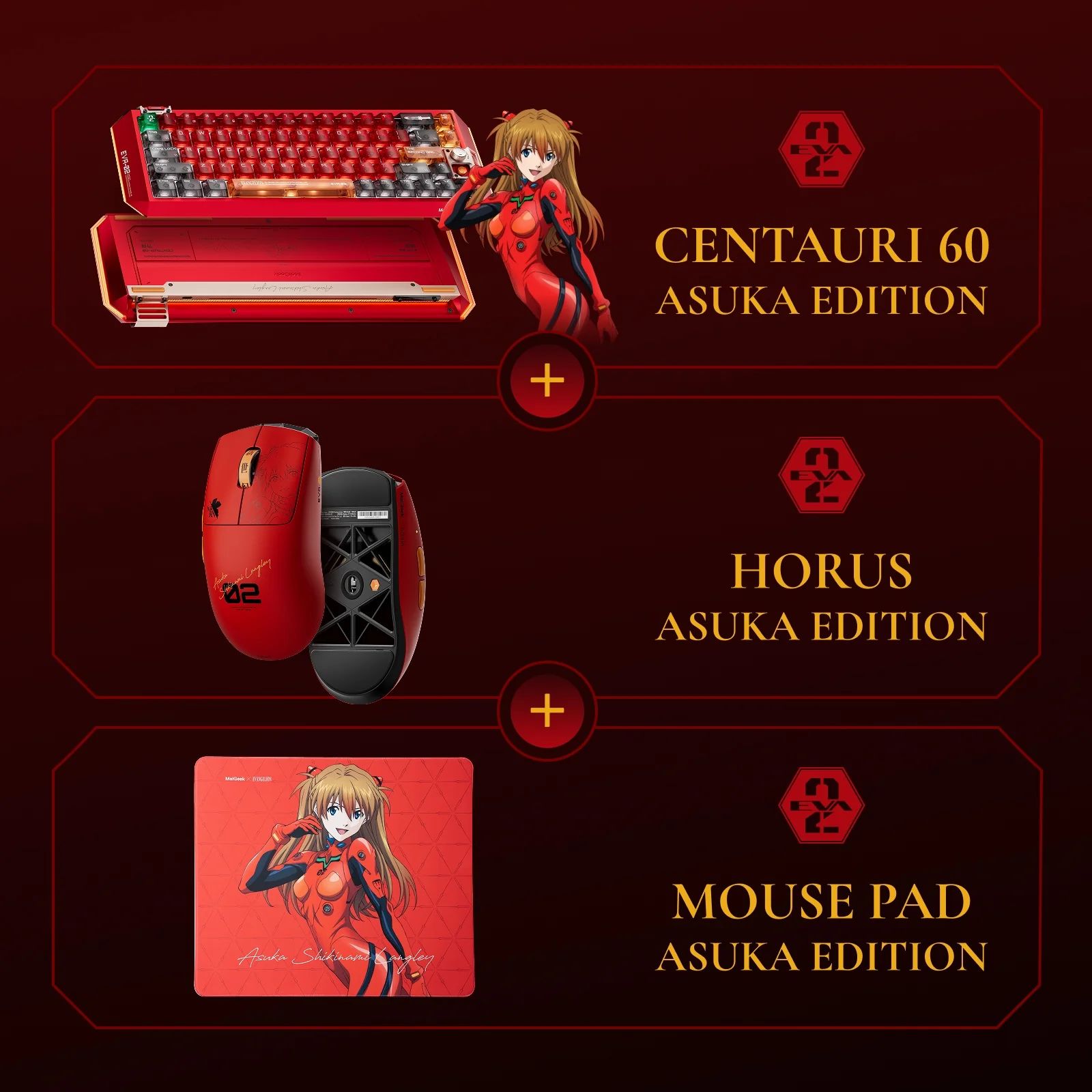 Neon Genesis Evangelion's New Official Asuka Keyboard Is Just Your