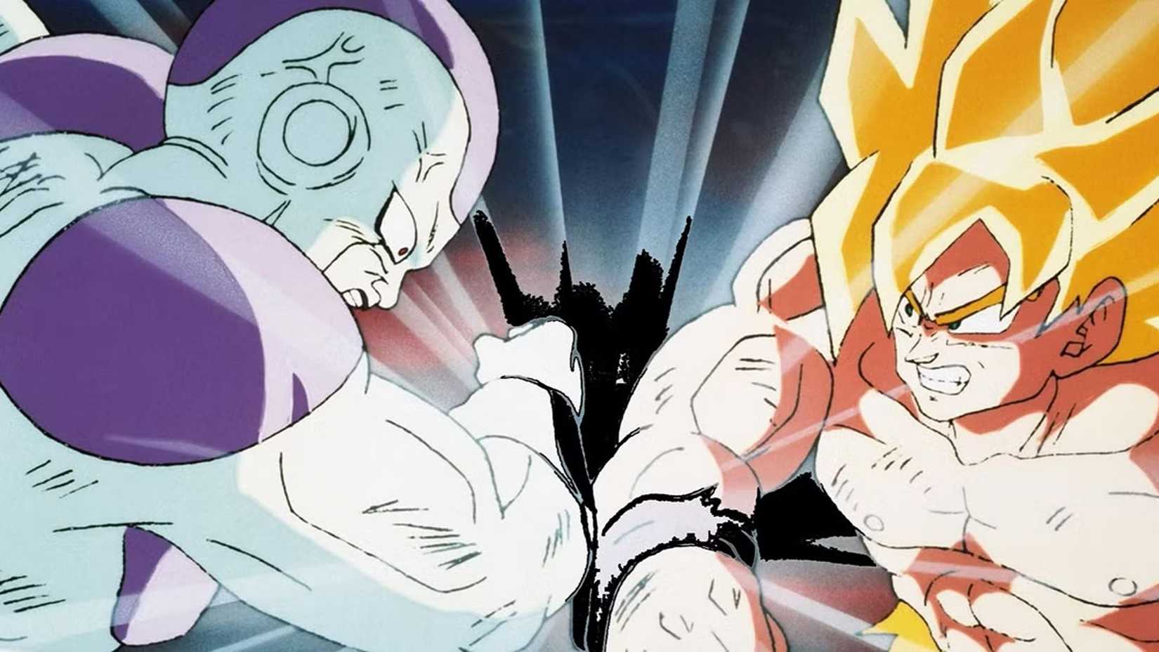 Frieza vs Goku in Dragon Ball Z