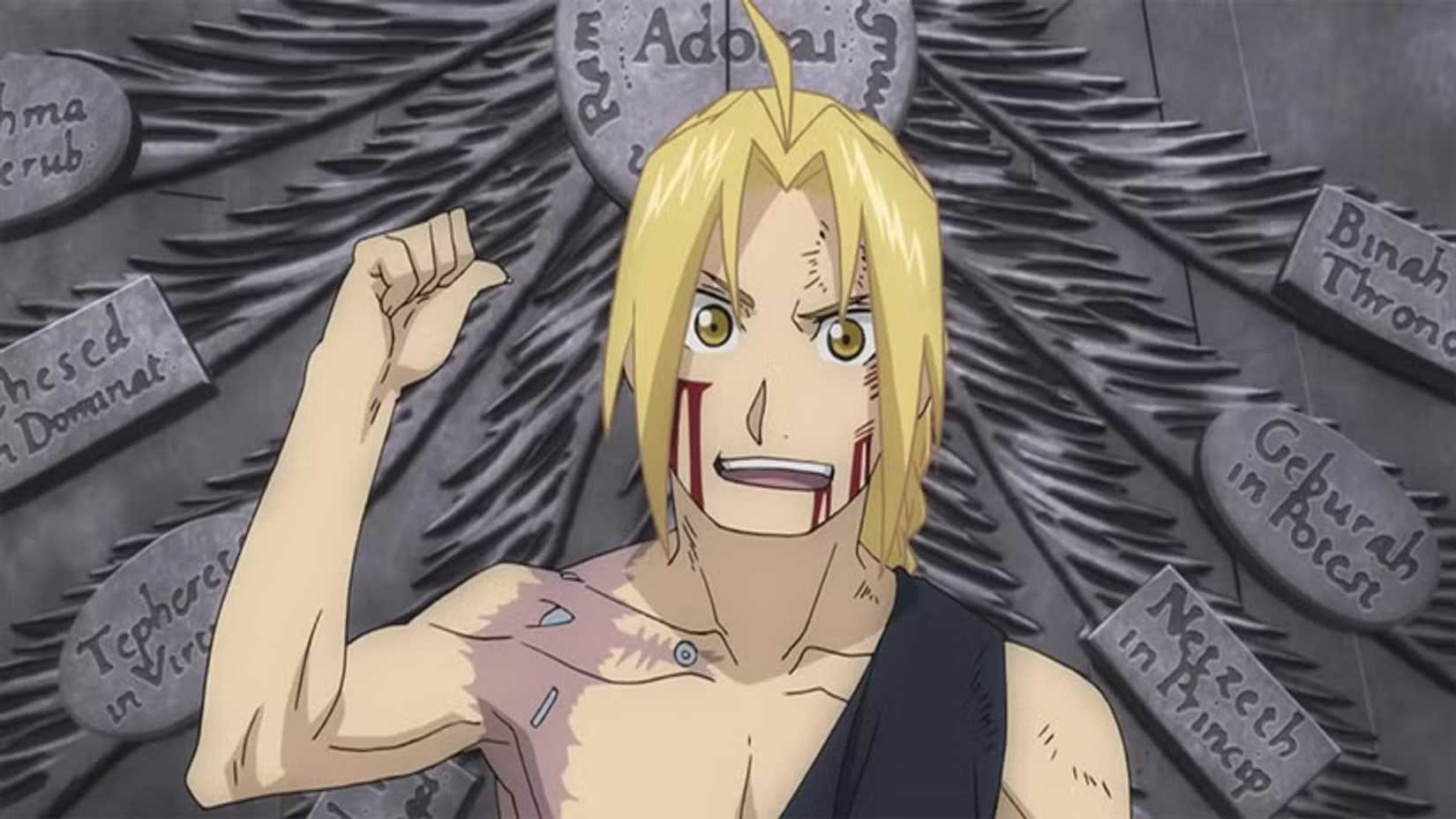 FullMetal Alchemist Brotherhood Edward gate of truth