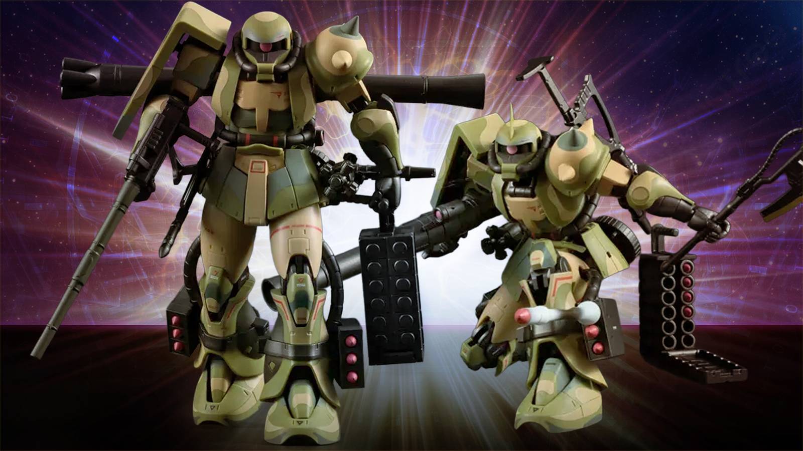 Gundam Finally Brings Back a Forgotten Zaku II With a Military Camouflage Redesign