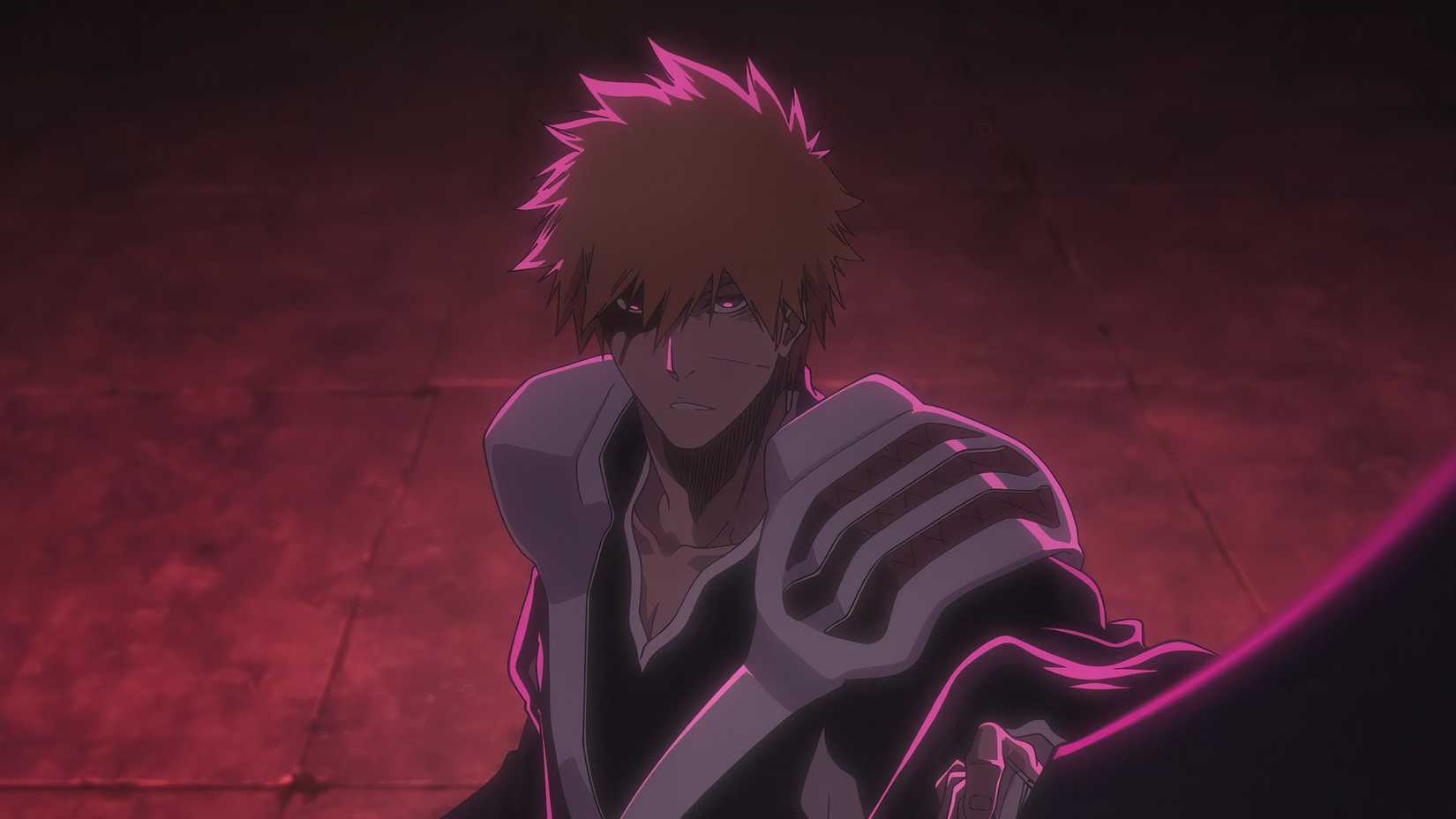 Ichigo is wounded but looks determined in Bleach TYBW Season 4 Episode 3