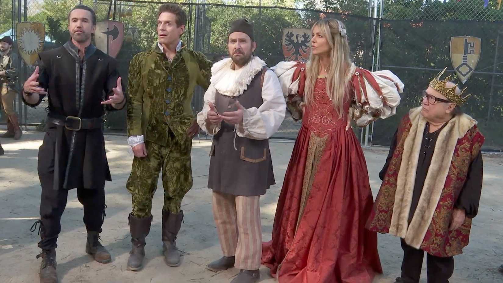 It's Always Sunny Season 18 The gang at the ren faire