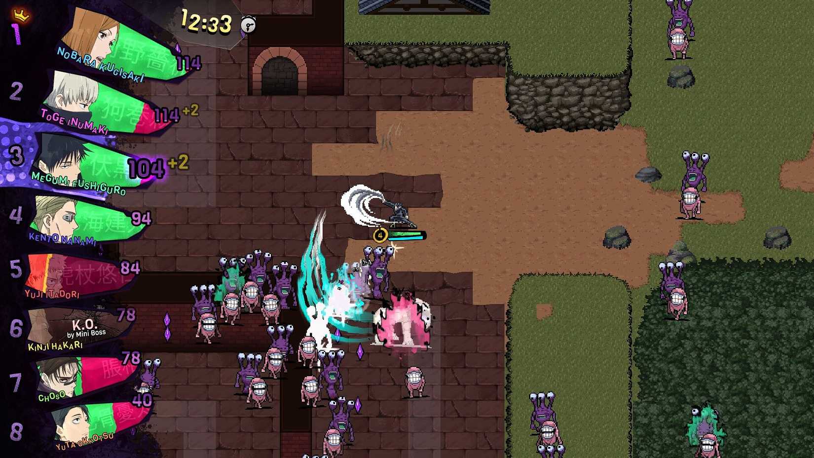 Jujutsu Kaisen Rumble Survivation gameplay screenshot