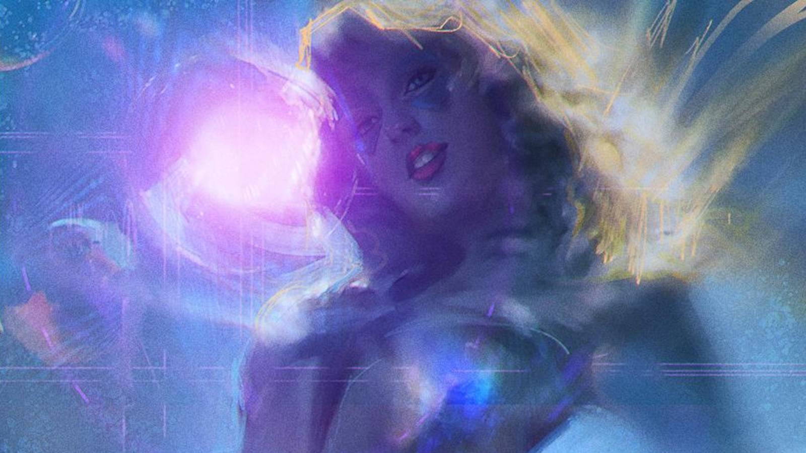 Dazzler depicted as Taylor Swift