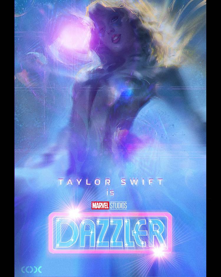 Dazzler as depicted by Taylor Swift