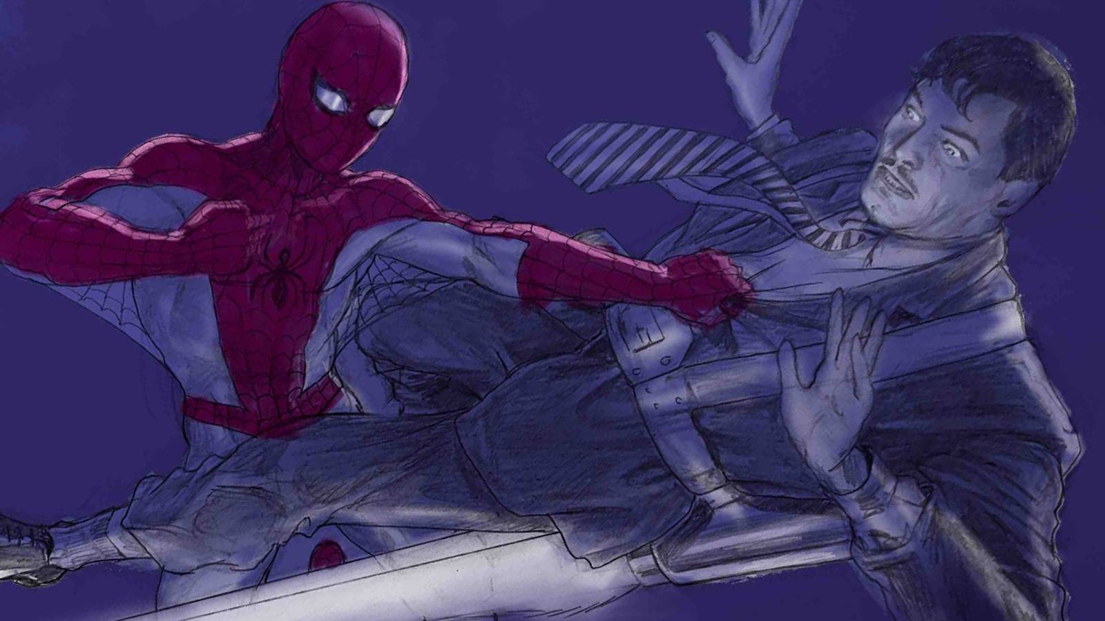 Spider-Man Punching Nazis
