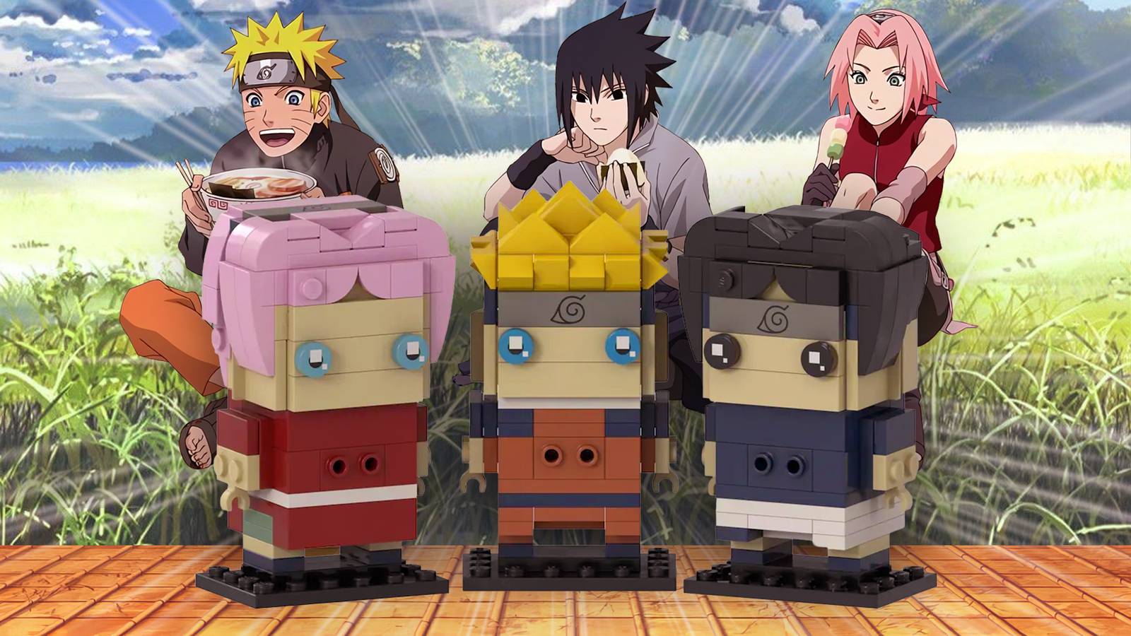 Naruto Team 7 LEGO Set erreicht wichtigen Meilenstein