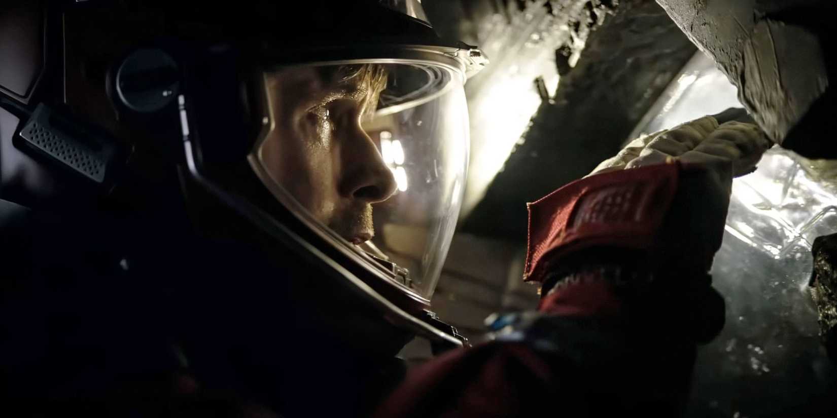 Dr. Ryland Grace in a space suit in Project Hail Mary.