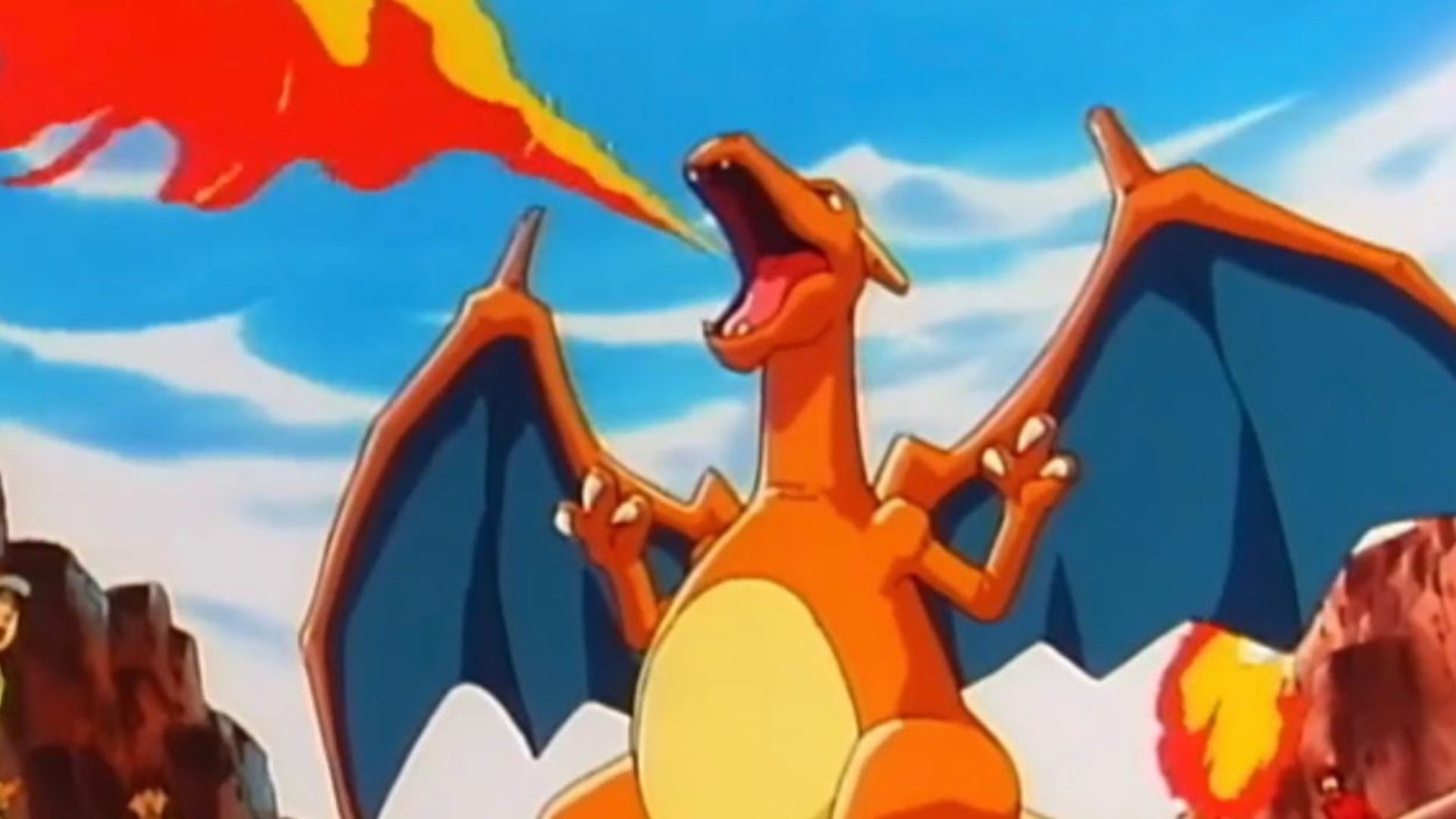 Charizard at the Pokemon Indigo League.