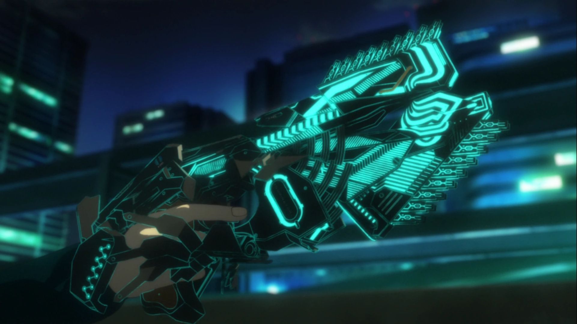 The Dominator Gun in Psycho-Pass anime