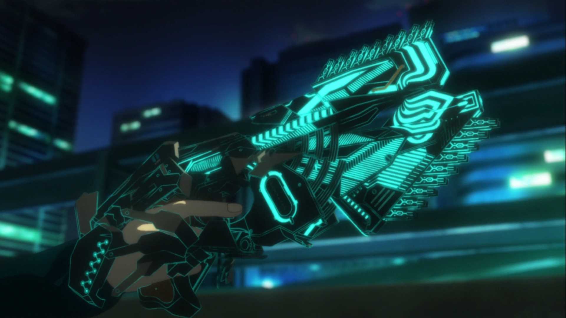The Dominator Gun in Psycho-Pass anime