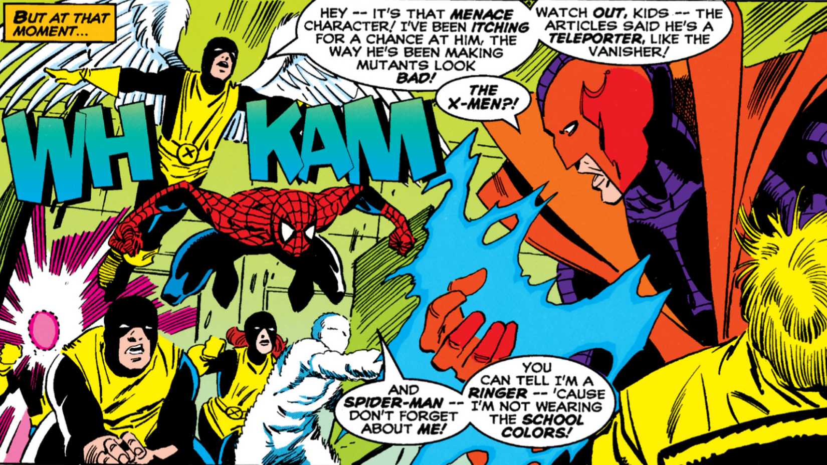 Spider-Man and the X-Men team up for the first canonical time to take on the Menace