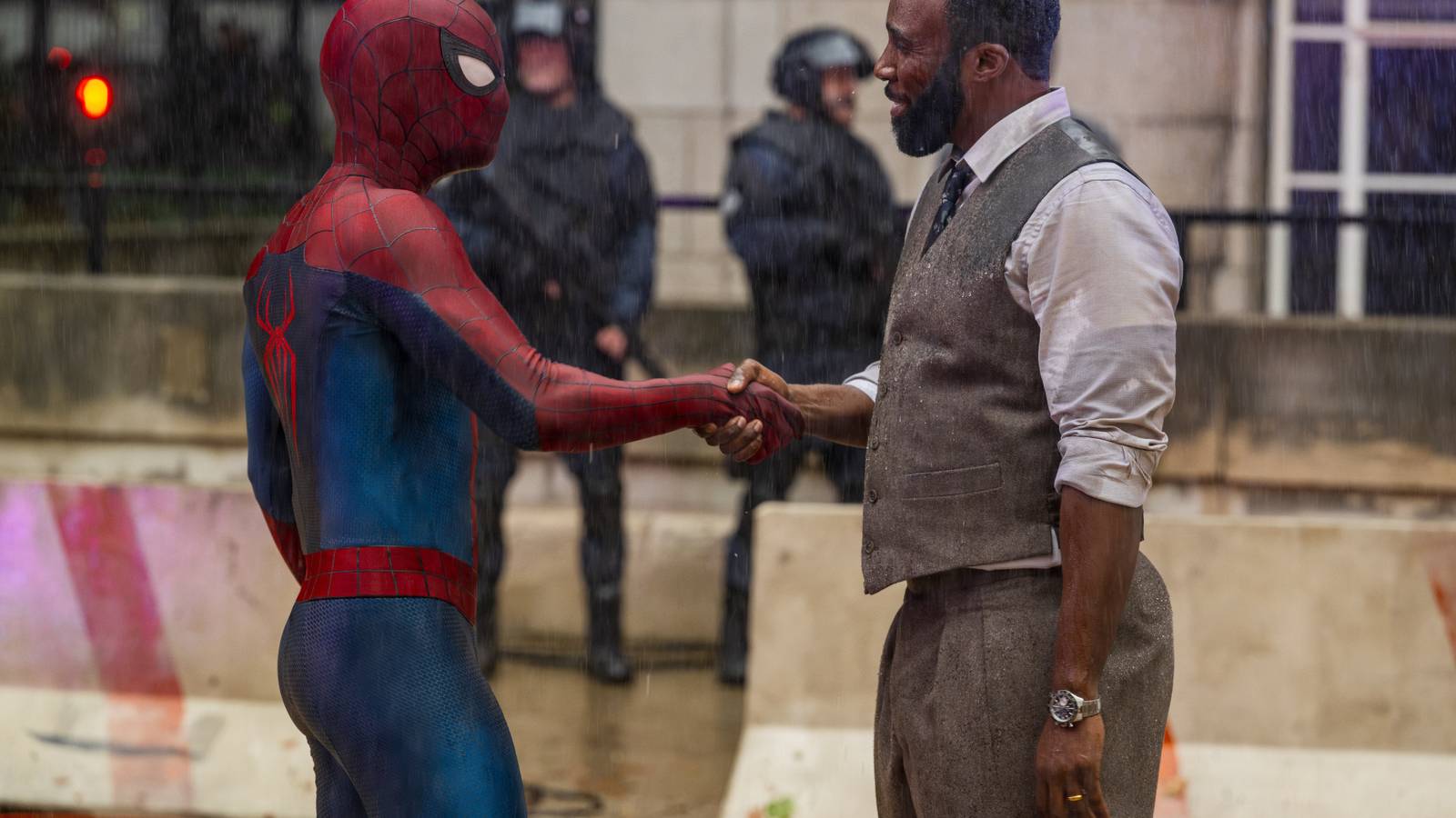 Spider-Man Is Challenged by Luke Cage on His New Official Damage Control Partnership