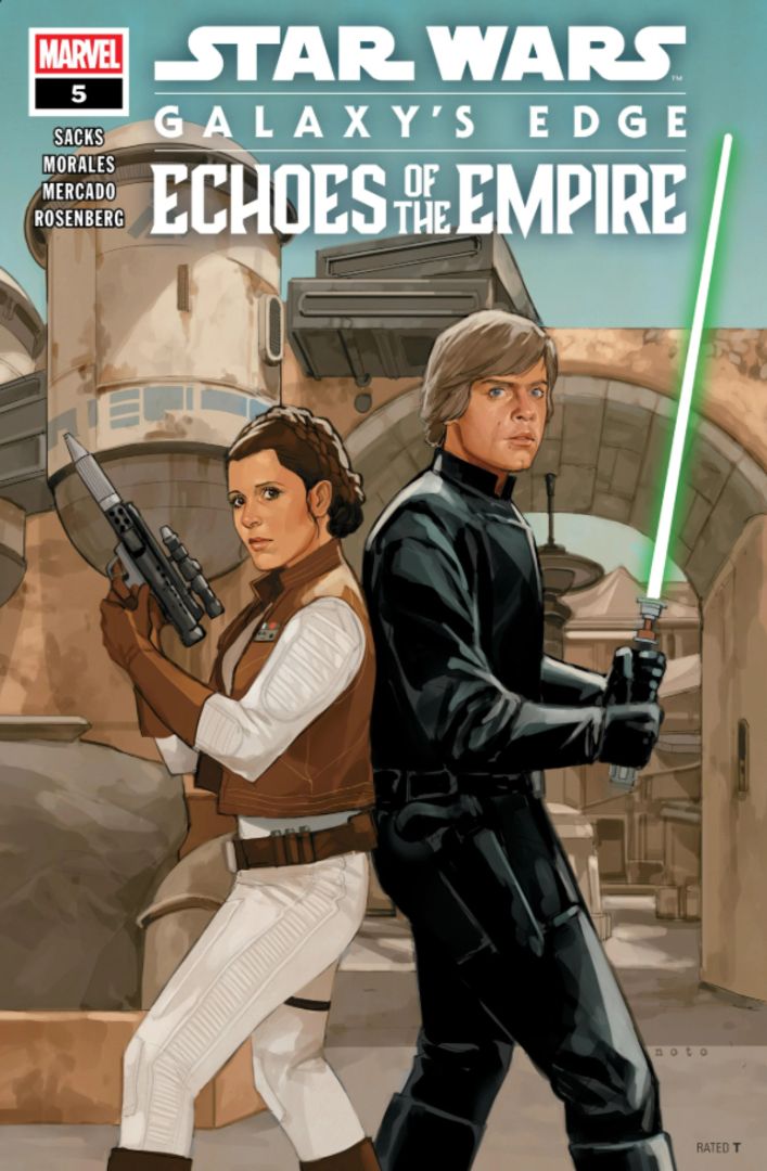 Star Wars' Luke Skywalker Faces Emperor Palpatine in Galaxy's Edge — Echoes of the Empire #5