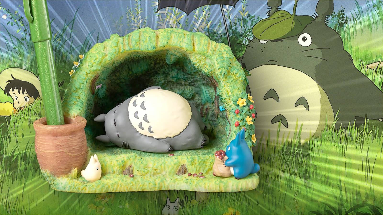 Studio Ghibli Transforms Totoro's Forest Home Into a Magical New Desk Organizer
