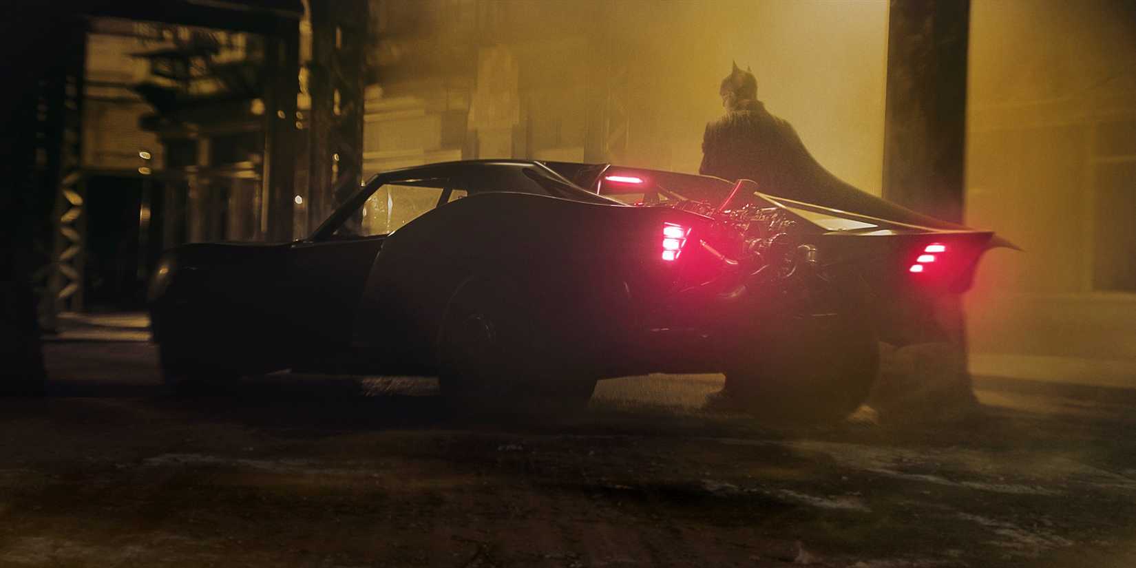 The Batman with Batmobile