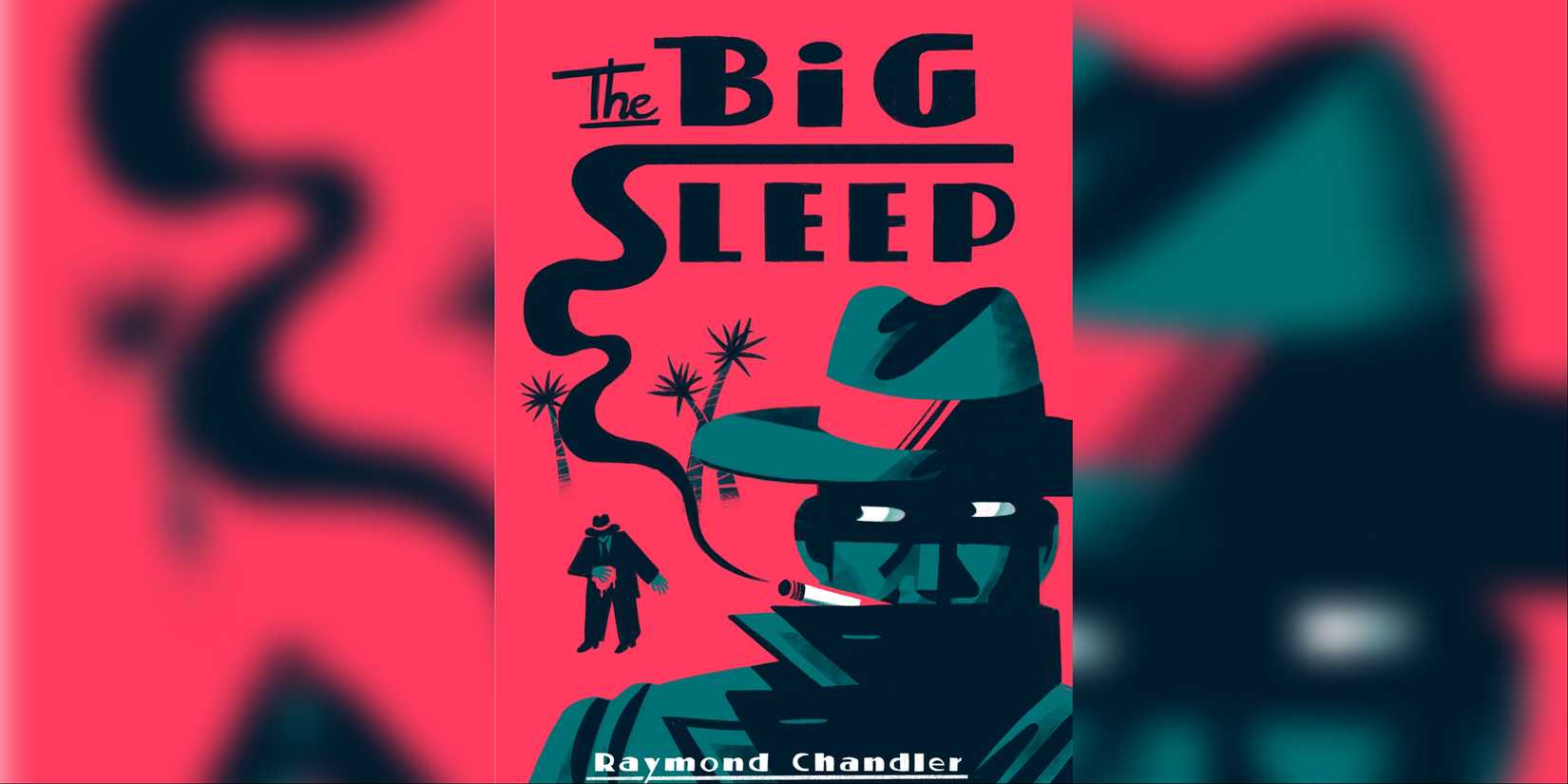 The Big Sleep by Raymond Chandler book cover