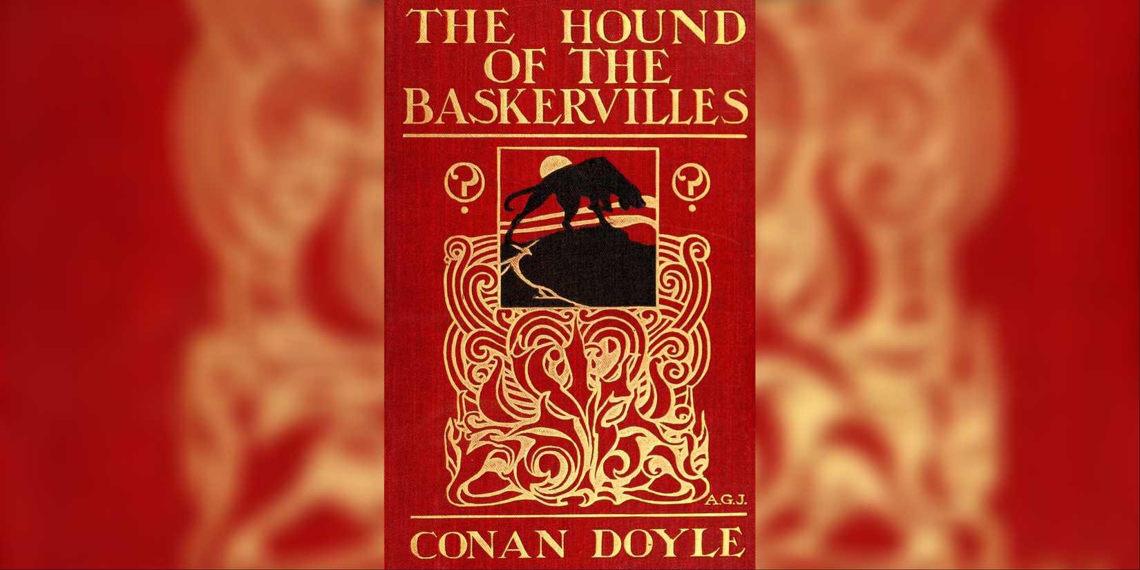 The Hound of the Baskervilles by Arthur Conan Doyle book cover