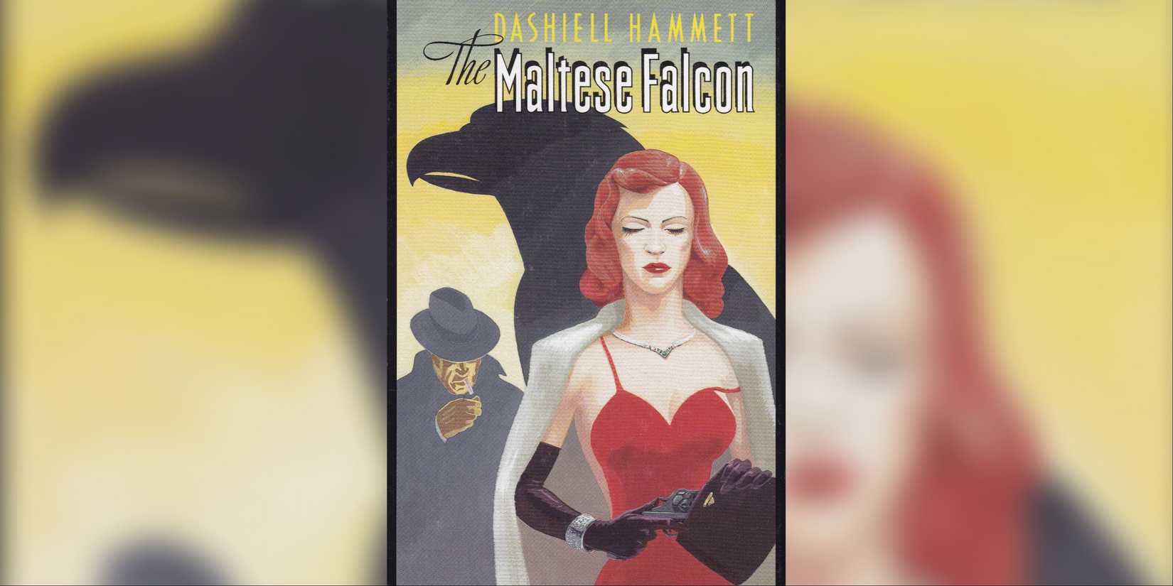 The Maltese Falcon by Dashiell Hammett book cover