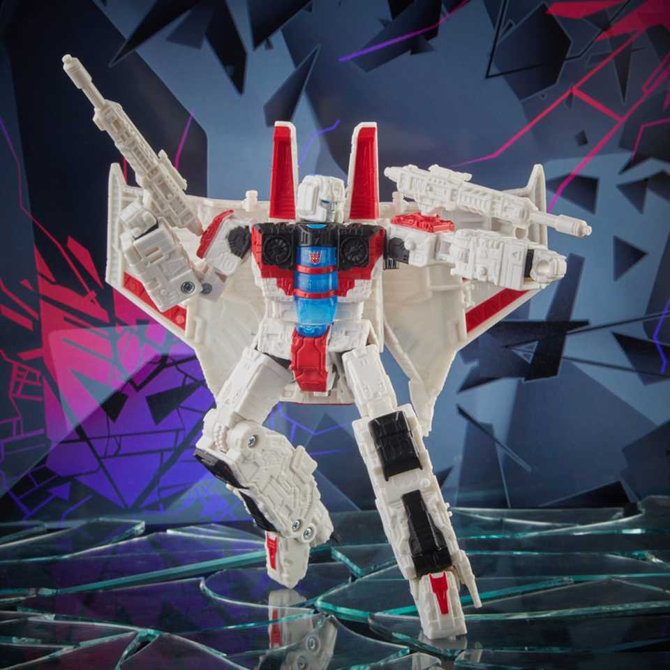 Hasbro Reissues Heroic Shattered Glass Starscream Figure from Transformers