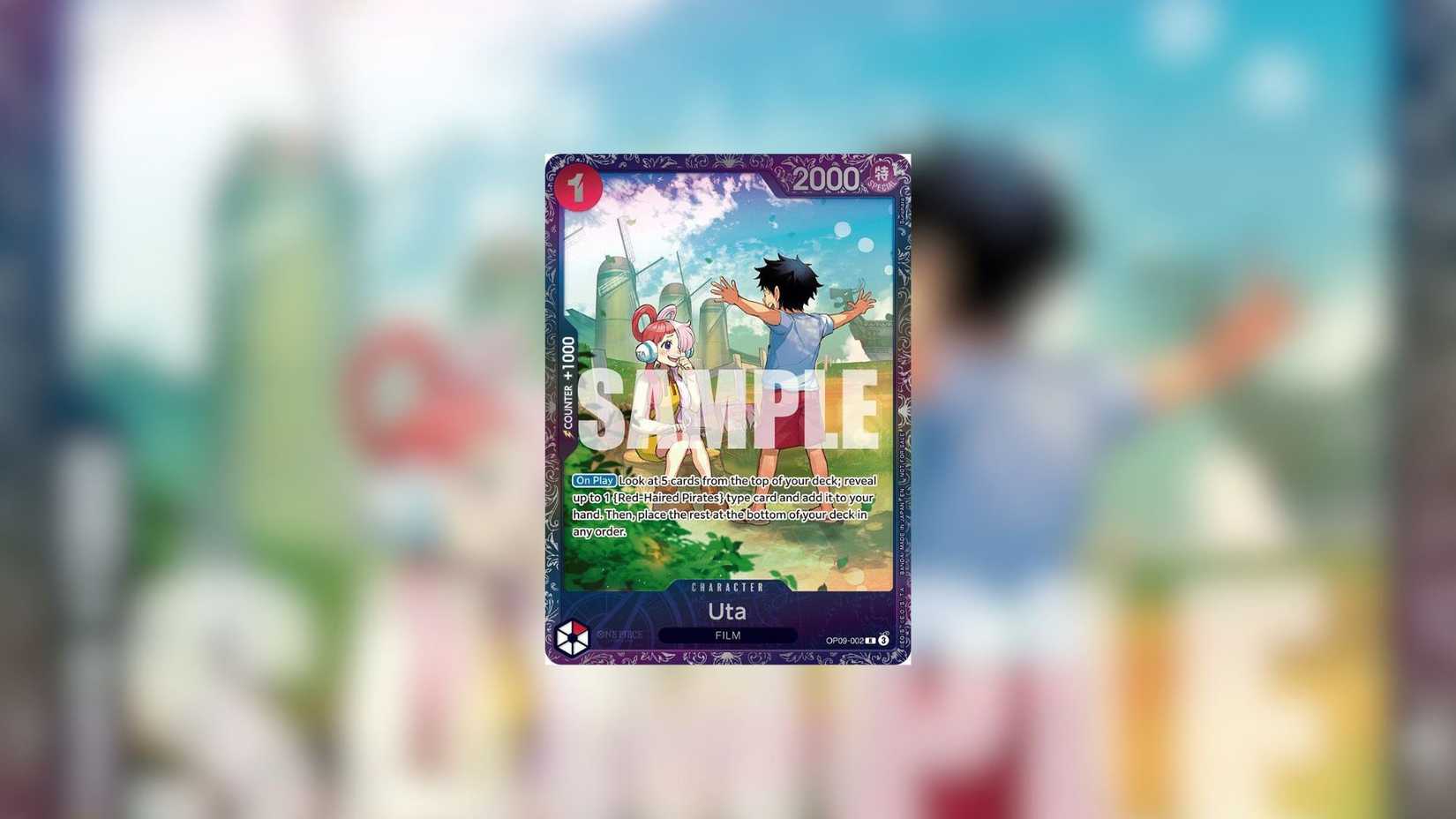 Uta (Treasure Cup 2025) One Piece TCG