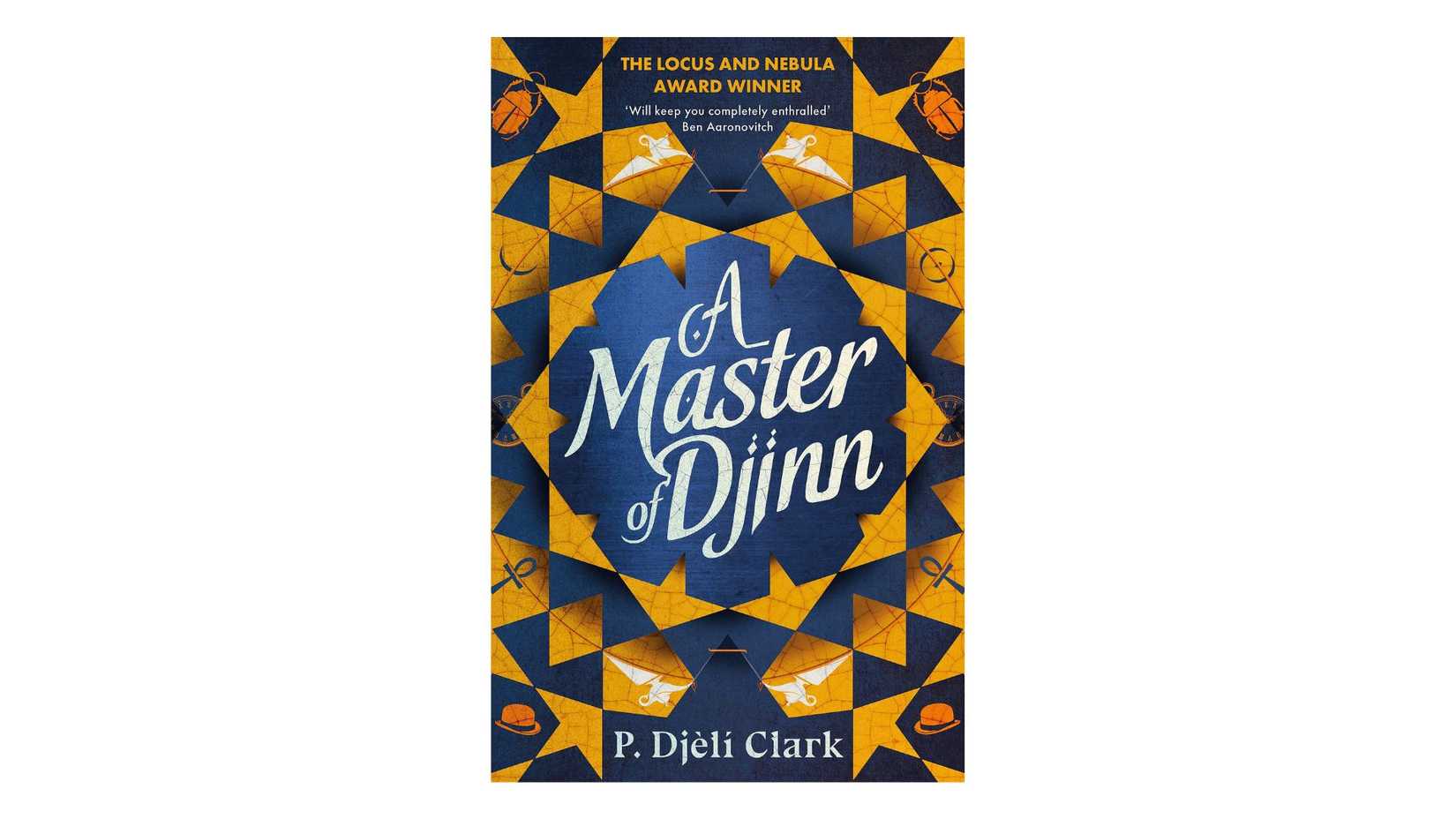 A Master of Djinn by P. Djèlí Clark book cover on a white background