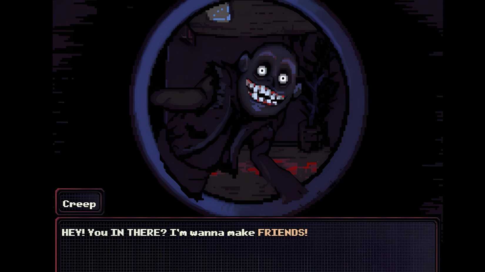 Creep from Look Outside video game
