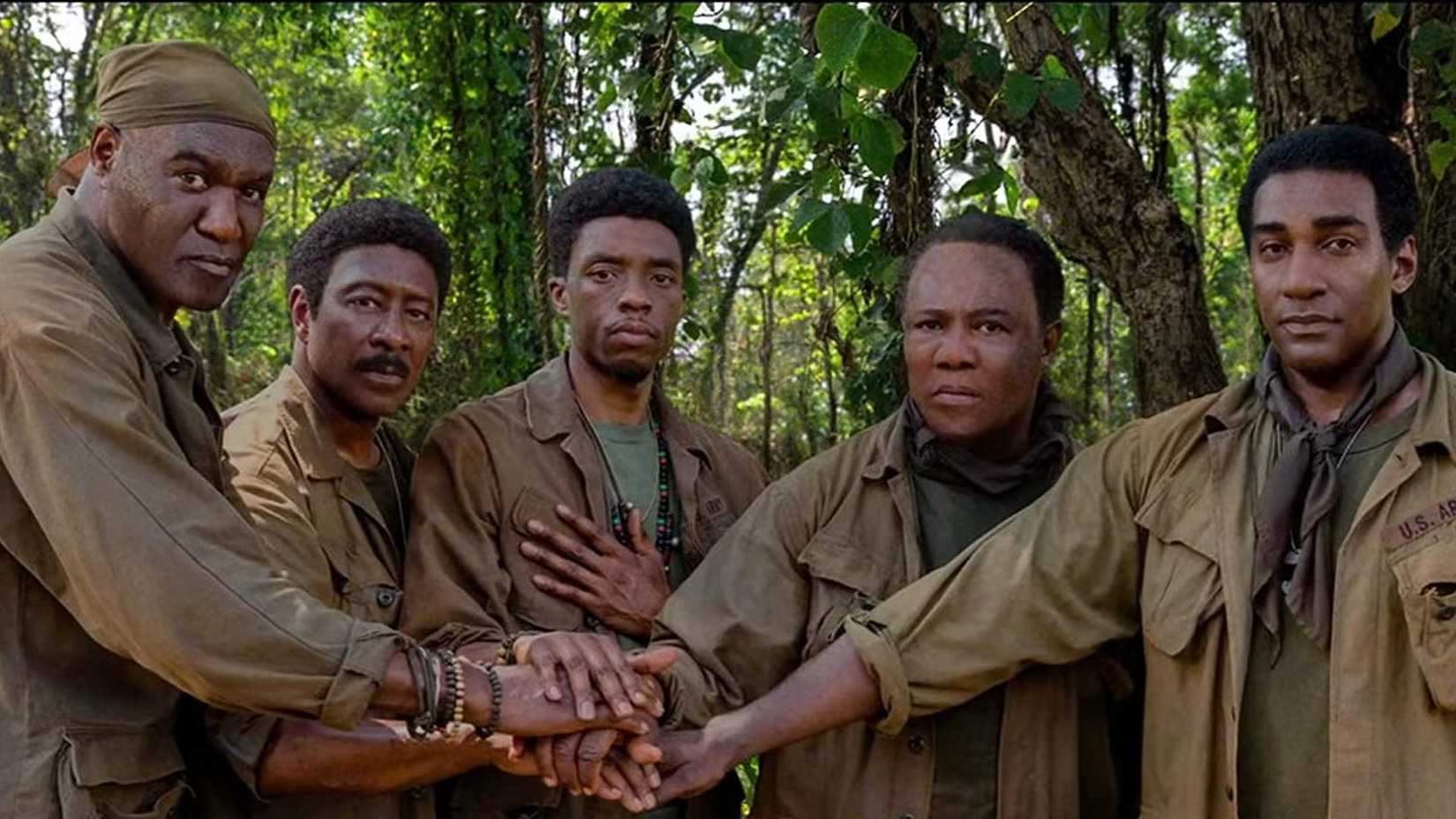 The cast of Da 5 Bloods