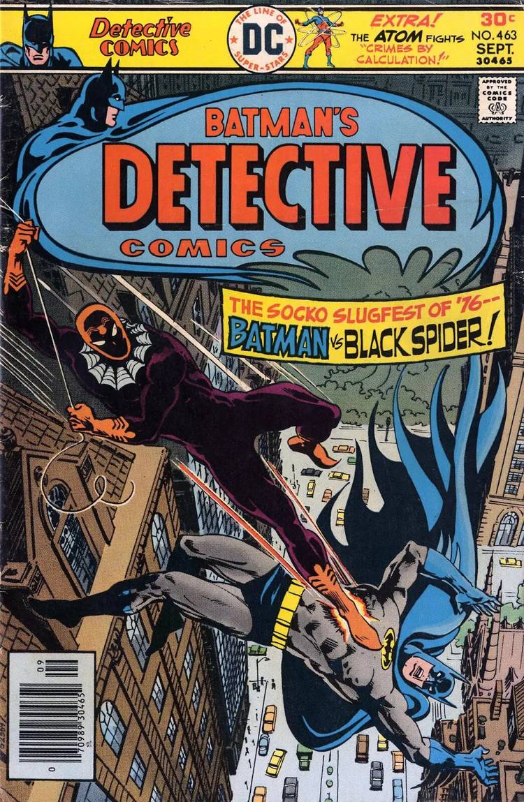 The cover of Detective Comics #463