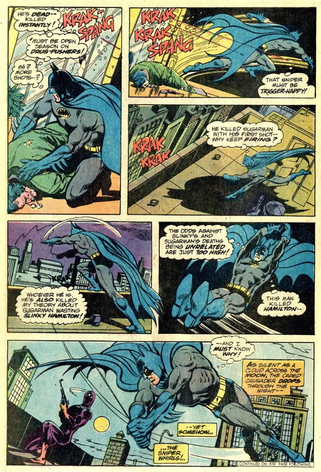Batman chases the shooter