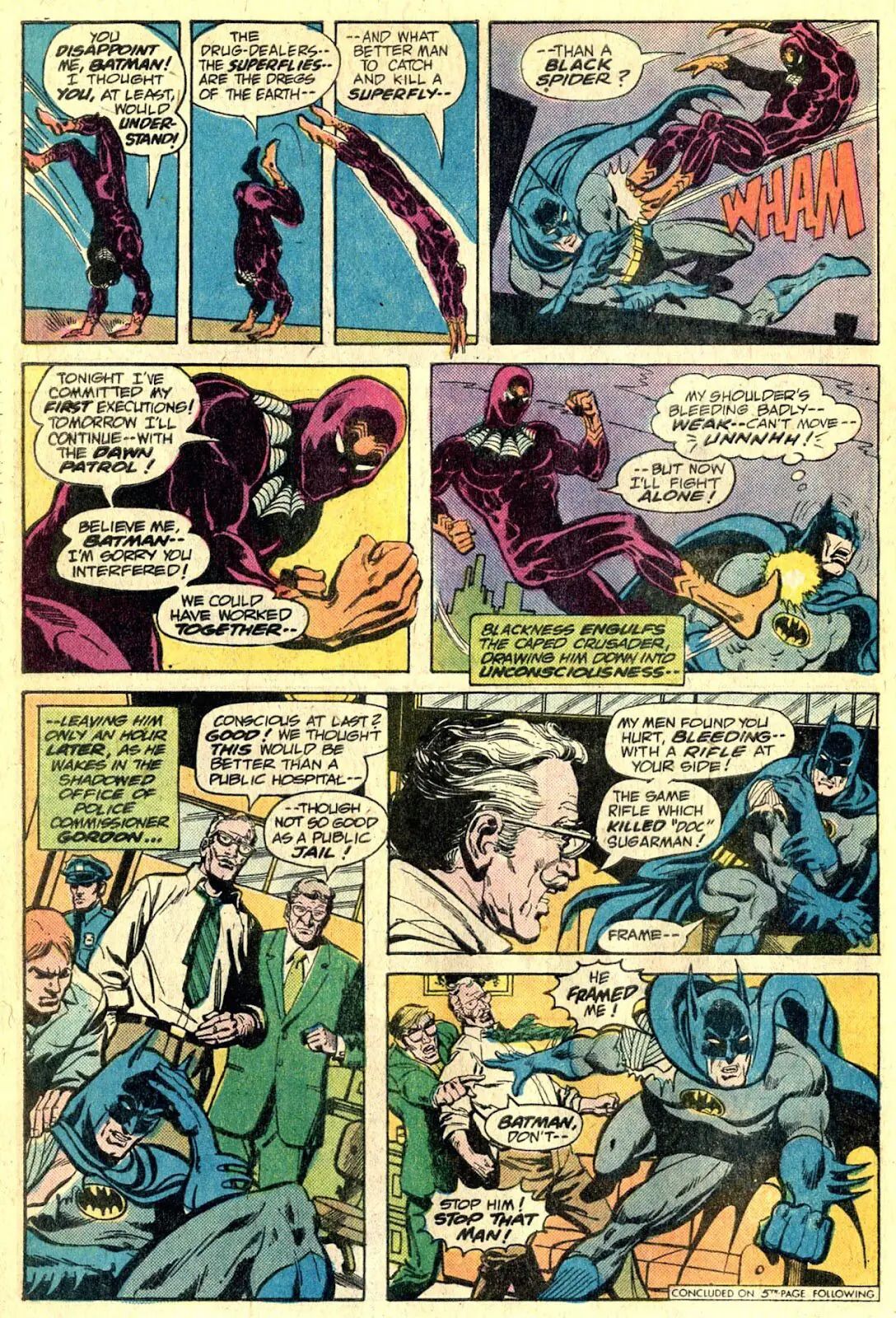Black Spider is a vigilante
