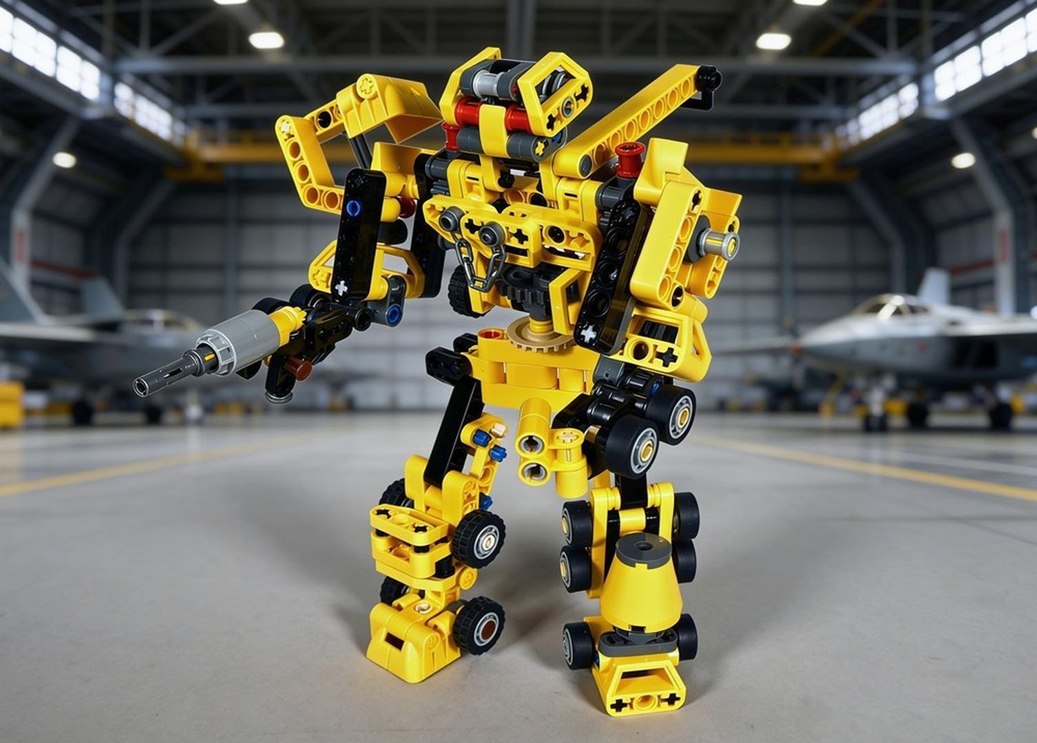 8 New LEGO Mighty Machines Combine Into a Massive Transformers Villain
