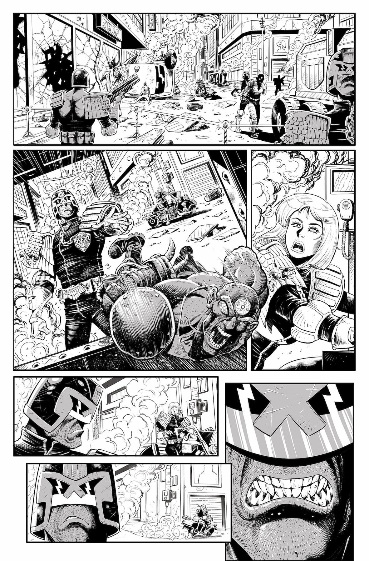 Judge Dredd Faces Off Against An Underrated 1990s Classic Cartoon In A ...