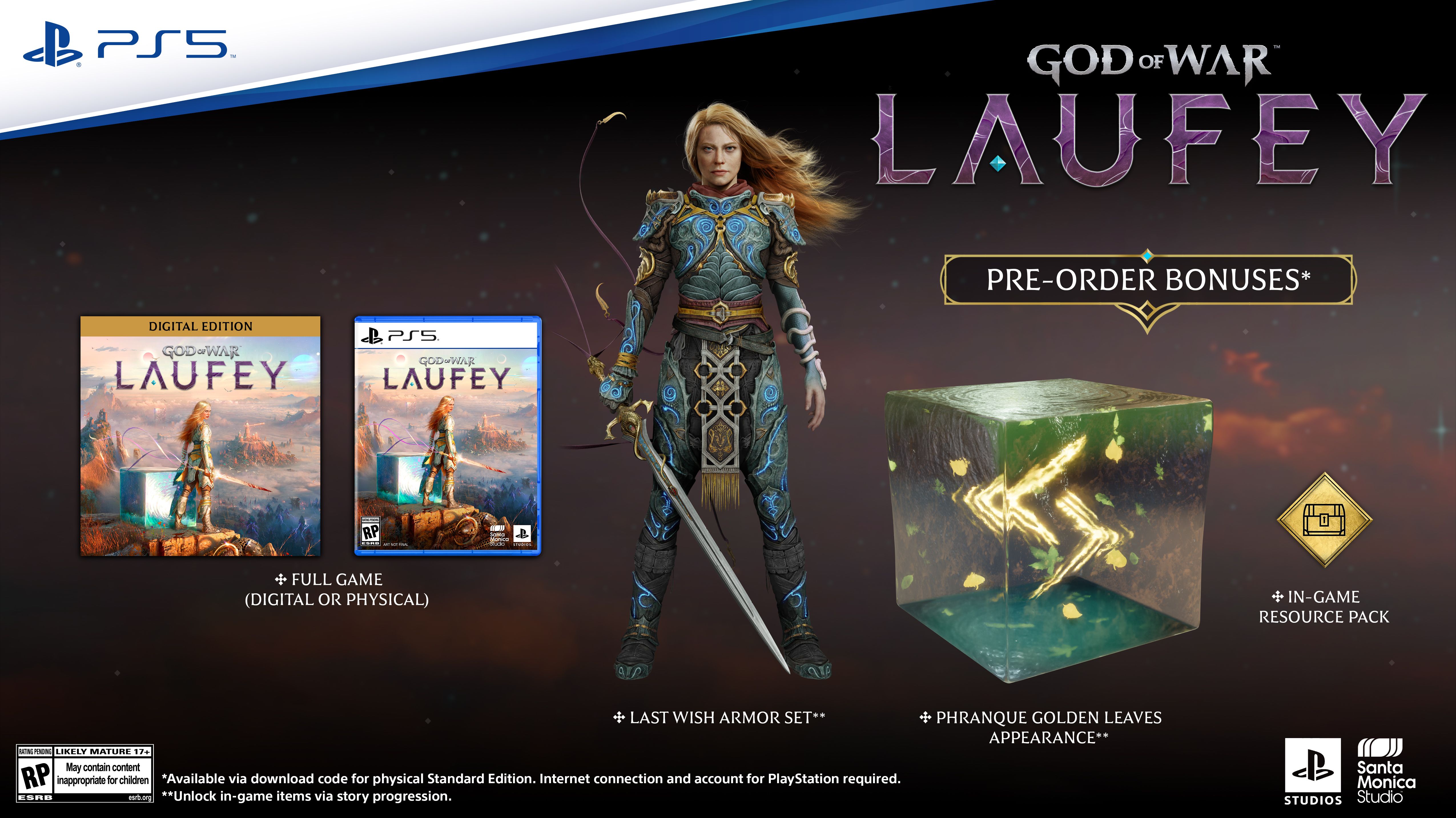 God of War Laufey Pre-Order Bonuses & Deluxe Edition Revealed