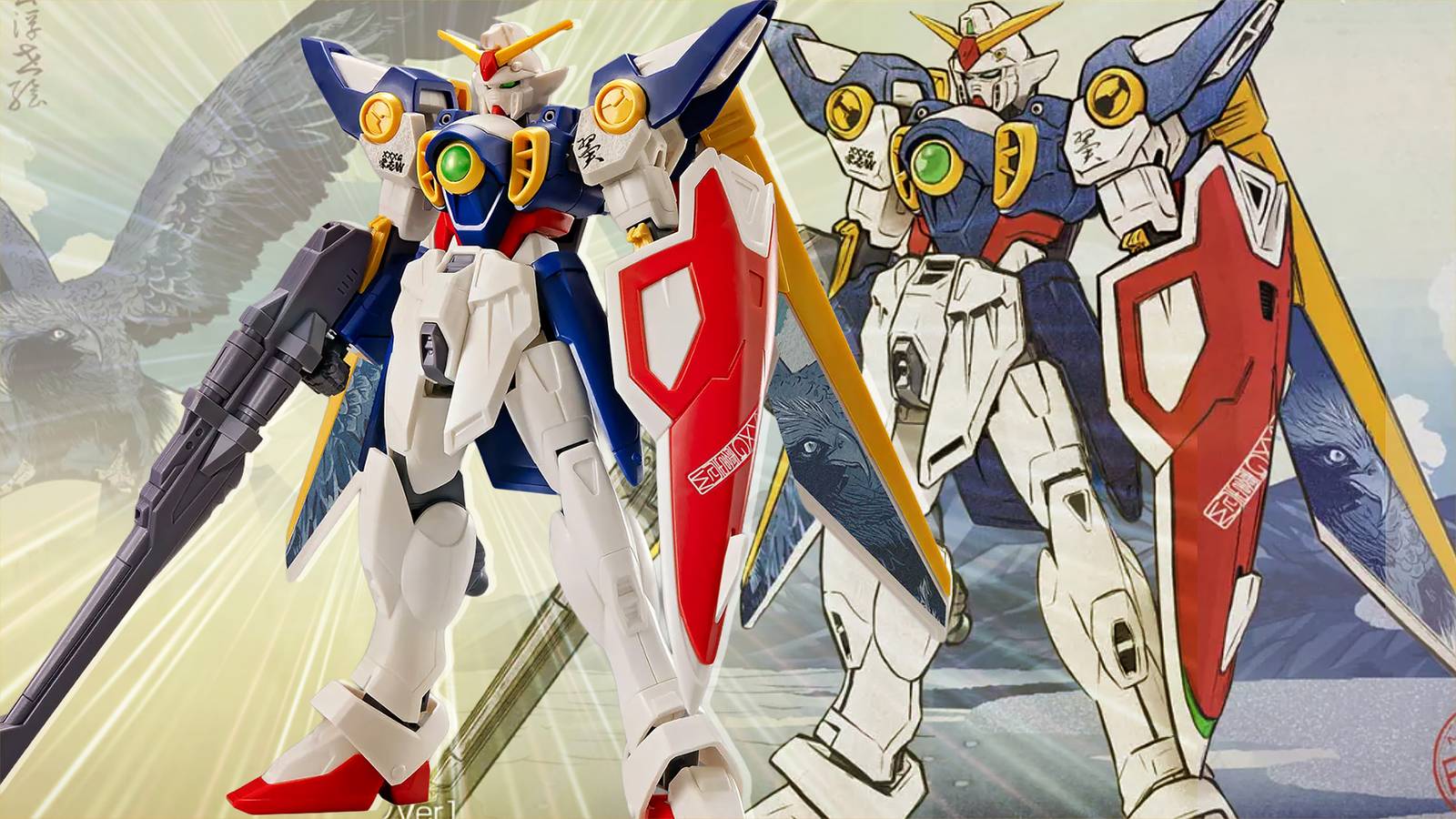 Gundam Wing Transforms Its Most Iconic Mecha With a Traditional Japanese Redesign