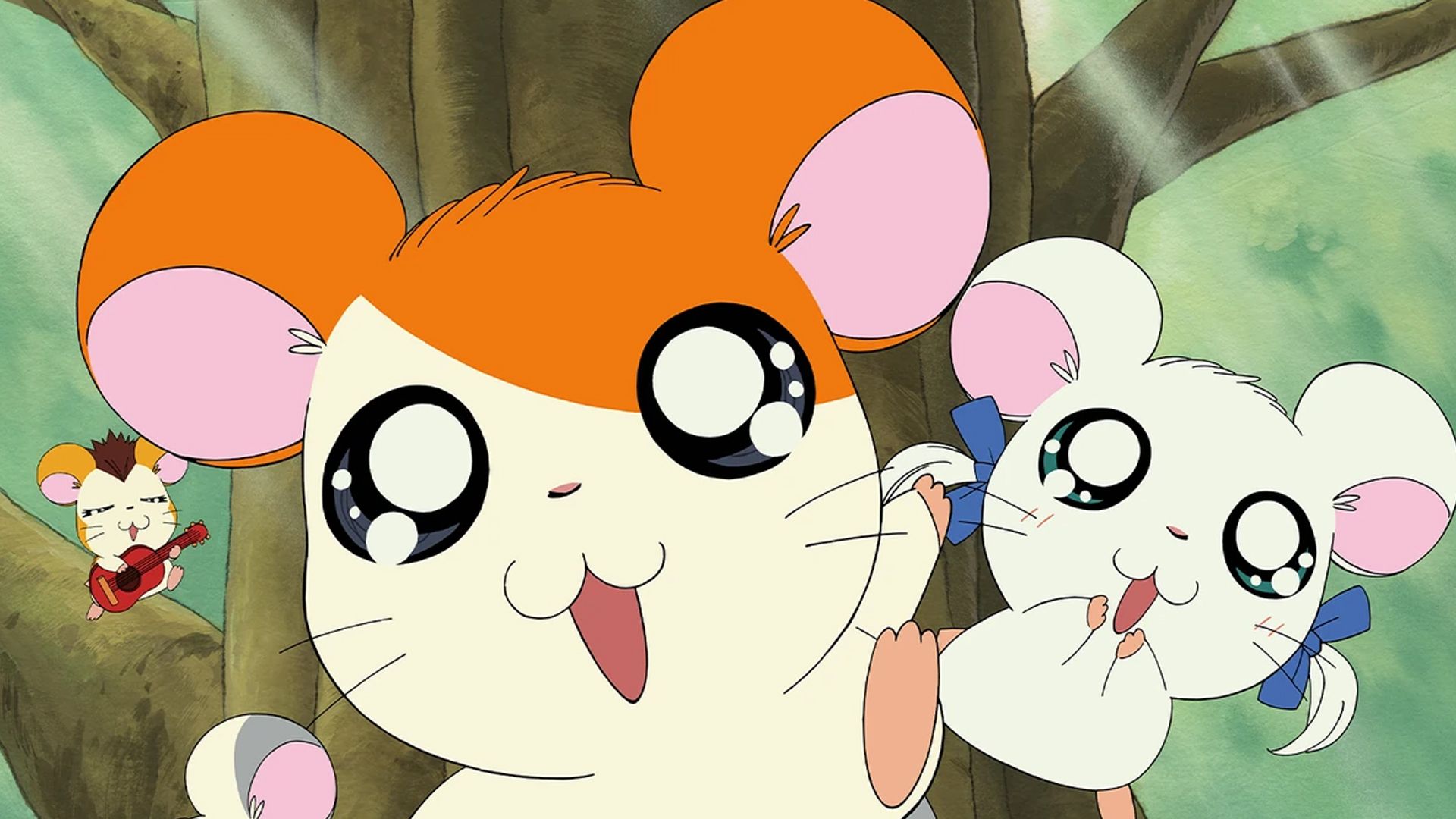 Hamtaro anime promotional art