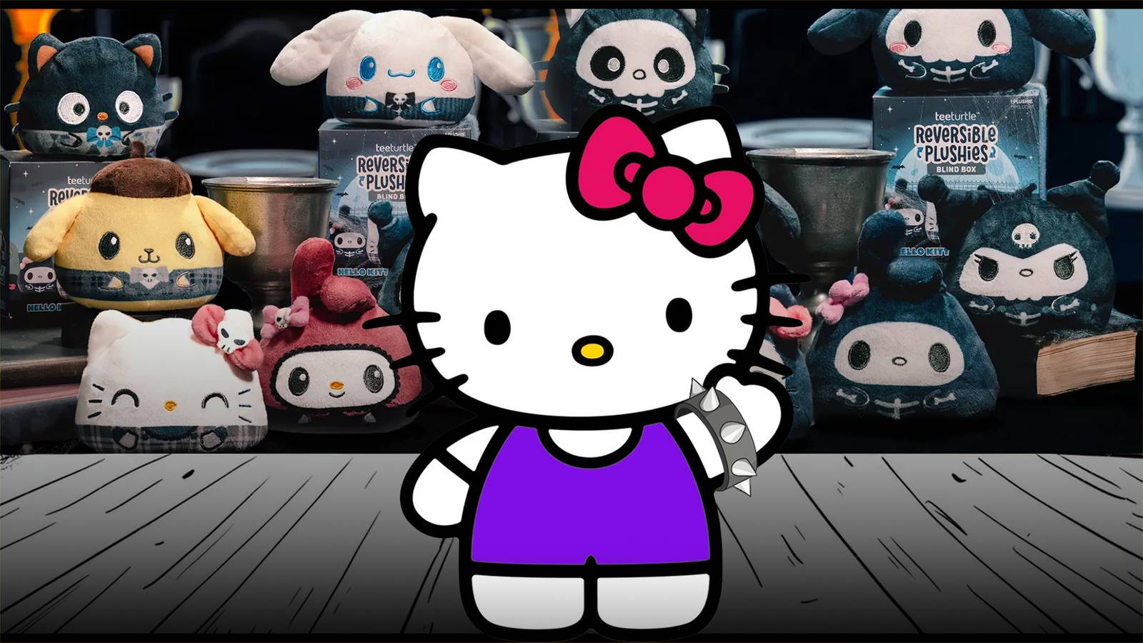 Hello Kitty & Friends Get Spooky Redesigns in New Haunted House Collection