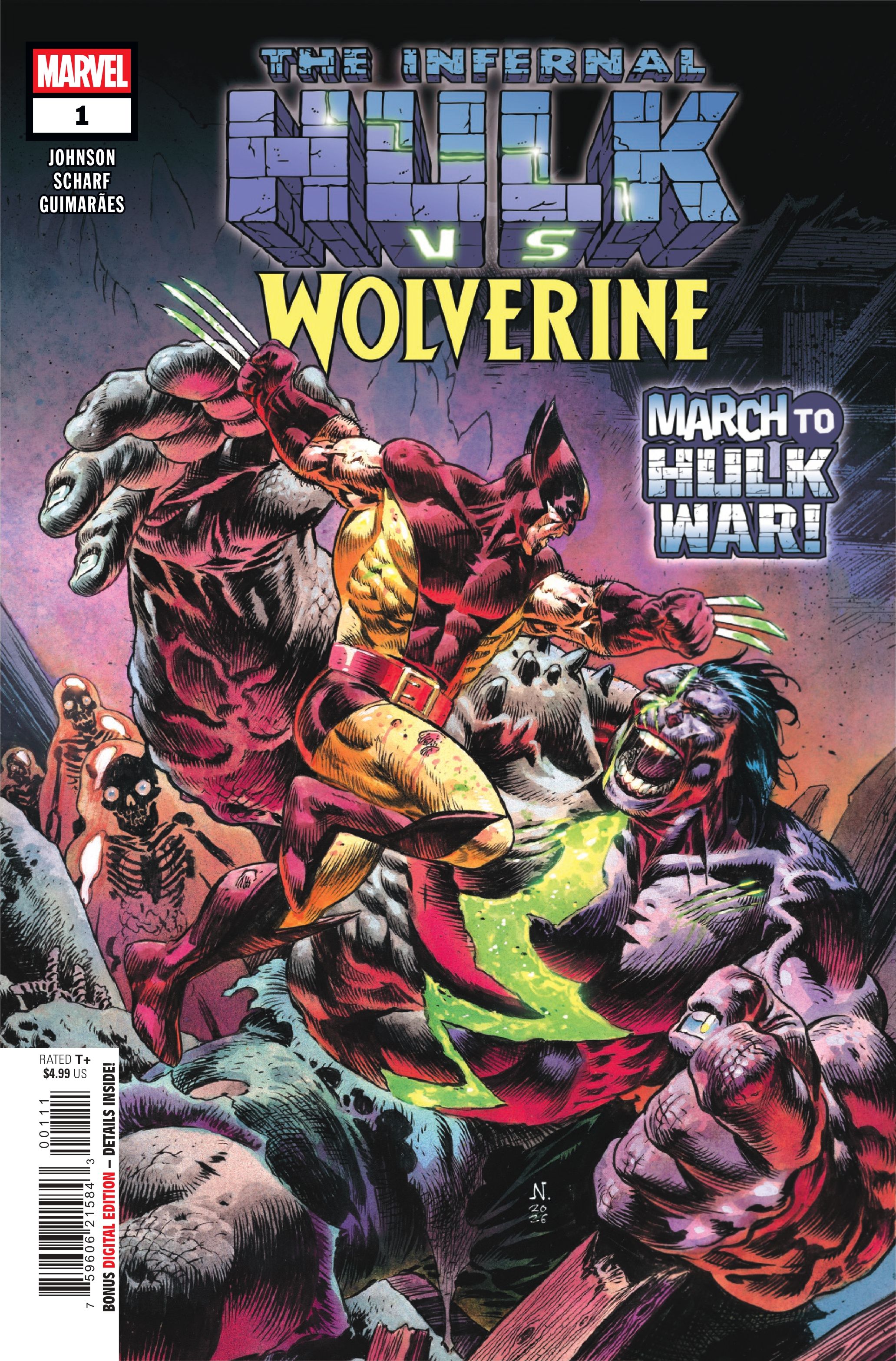 Wolverine Fights the Hulk for the Fate of the Planet