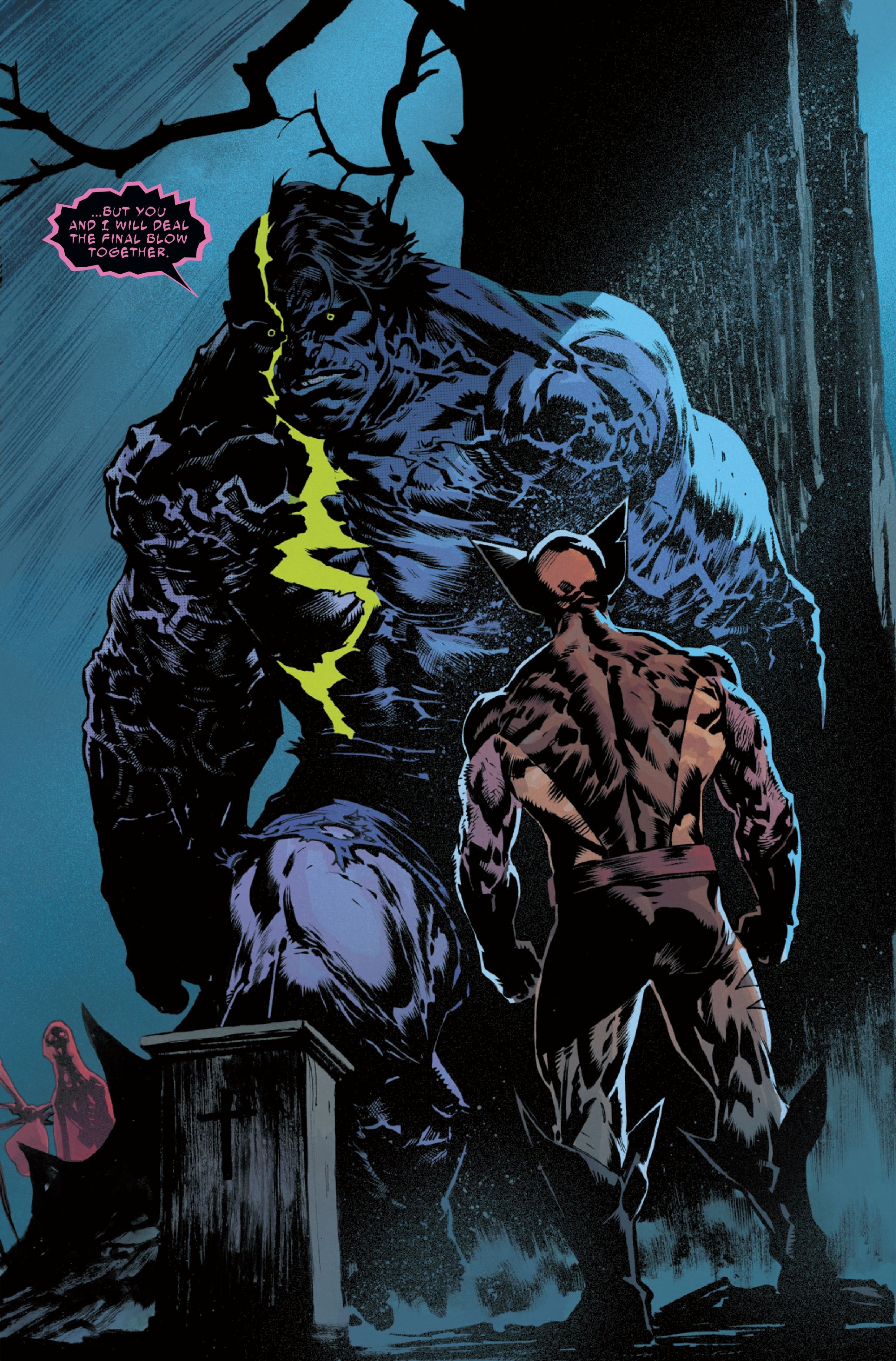 Wolverine Fights the Hulk for the Fate of the Planet